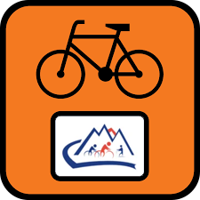 Znak szlaku rowerowego Wokół Tatr